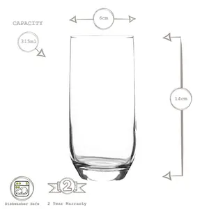 Highball Glass 315ml / 6