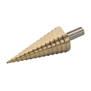 Silverline Titanium-Coated HSS Step Drill - 4 - 30mm