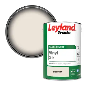 Leyland Trade Vinyl Silk Walls & Ceilings Emulsion Paint (S 1005-Y70R) - 5L