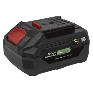 Sealey Power Tool Battery 20V 4Ah SV20 Series Lithium-ion CP20VBP4