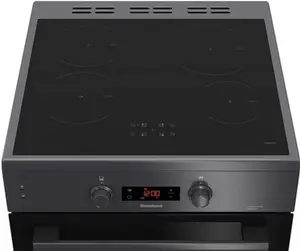 Blomberg HIN651N 60cm Double Oven Electric Cooker With Induction Hob Anthracite