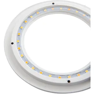 2 PACK Anti-Glare Recessed IP65 Ceiling Downlight - 15W CCT LED - Matt White