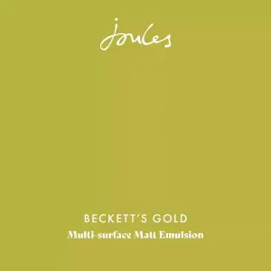 Joules Beckett's Gold Peel & Stick Paint Sample