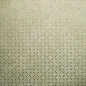 Galerie Urban Classics Sage Green Soho Metallic Industrial Grid Wallpaper Roll