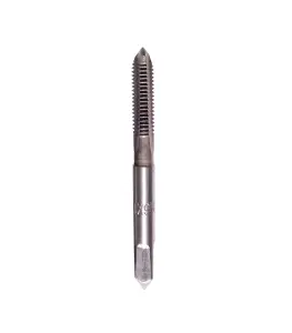 UK Drills High Speed Steel Hand Taps, HSS Twist Drill Bits, Set of 1, Steel drill, Stainless Steel, Cast Iron, M5 x 0.8mm 3rd Cut