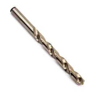 Rennie Tools 11/64" HSS Gold Cobalt Jobber Drill Bit For Stainless Steel, Hard Metals, Aluminium, Cast Iron, Copper