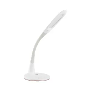 Table Desk Lamp Colour White Touch On/Off Dimming Bulb LED 3.7W Included