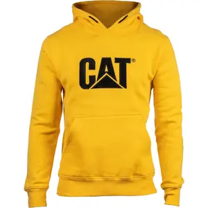 Caterpillar - Trademark Hooded Sweatshirt - Yellow - Large