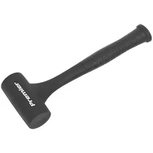 1.3lb Anti-Rebound Dead Blow Hammer with Nitrile Rubber Grip for Precision Work