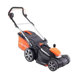 Yard Force 40V 37cm Cordless Lawnmower with Lithium-ion Battery & Quick Charger  LM G37A - GR40 range