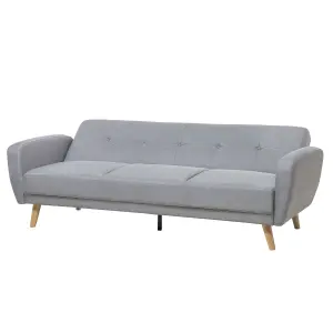 3 Seater Sofa FLORLI Light Grey