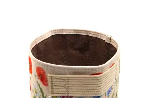 Iona Buchanan Meadow Fabric Eco 23L Pots - L45 x W45 x H27 cm - Cream