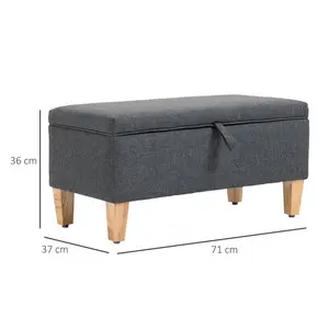 Angella 71Cm Rectangle Storage Ottoman