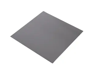 Silver effect Steel Smooth Sheet, (H)500mm (W)250mm (T)1mm 900g