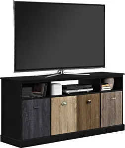 Mercer TV Console with 4 Doors Multicolour/Black