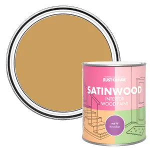 Rust-Oleum Dijon Satinwood Interior Paint 750ml