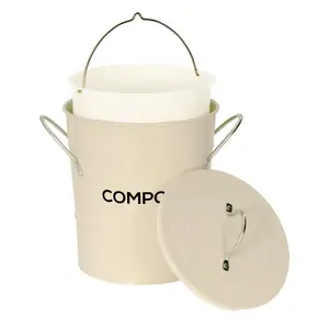 Caddy Company Compost Pail - Cream