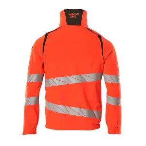 Mascot Accelerate Safe Ultimate Stretch Work Jacket (Hi-Vis Red/Dark Anthracite)  (Large)