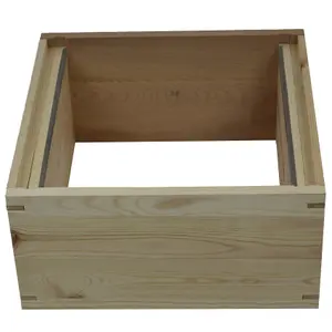 National Bee Hive Pine Brood Box New Beekeeping Beehive