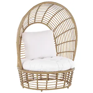 Garden Chair LIDO Rattan Beige