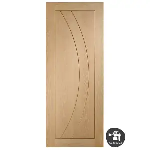 Internal Salerno Oak Pre-Finished Door 1981 x 711 x 35mm (28")