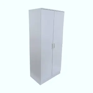 VENICE 2 door white 80cm wide wardrobe