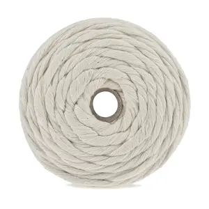 Trim: Macramé Cord: Cotton: 100m x 7mm: 1kg: Natural