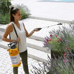 Hozelock Pulsar Plus 7 Litre Pressure Sprayer Garden Weed Killer & Spray Nozzle