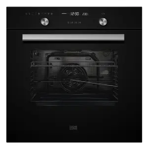 Cooke & Lewis CLMFBLa Built-in Single Multifunction Oven - Black