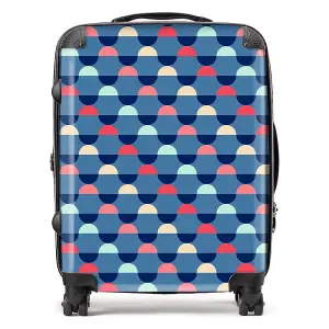 Geometric Pattern Suitcase - Large