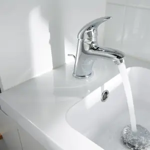 GoodHome Blyth Basin Mono mixer Tap