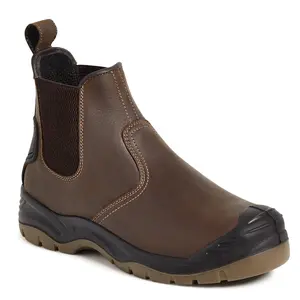 Apache AP715SM Safety Dealer Work Boots Brown (Sizes 5-13)