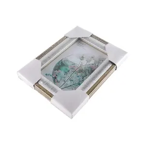 MDF Silver Photo Frame 4x6Inch