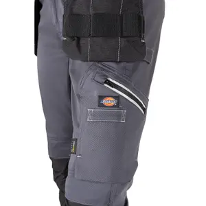 Dickies Universal Flex Slim Fit Work Trousers Grey - 38R