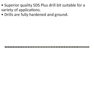 High-Performance 14 x 600mm SDS Plus Drill Bit for Smooth and Efficient Drilling