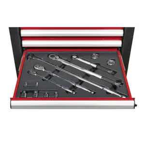 Sealey Tool Tray with Ratchet, Torque Wrench, Breaker Bar & Socket Adaptor Set 13pc TBT32