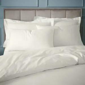 Bianca Bedding 180 Thread Count Egyptian Cotton Duvet Cover Set with Pillowcase Cream