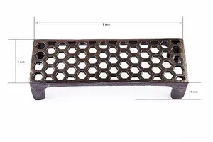 HONEYCOMB AIR BRICK/VENT ANTIQUE IRON