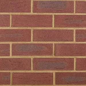 Wienerberger Tuscan Rough Red Perforated Facing brick (L)215mm (W)102.5mm (H)65mm