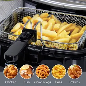 Quest Black 2.5L Deep Fryer