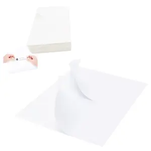 1000 Sheets A4 Self Adhesive Plain White Sticky Postage Address Labels 16 Per Sheet