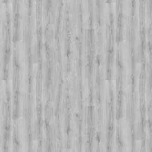 Grey Modern Wood Effect Anti-Slip Vinyl Flooring For Kitchen, Bathroom, 4.0mm Thick Vinyl Sheet-6m(19'8") X 3m(9'9")-18m²