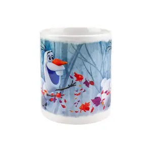 Frozen II Olaf Mug White/Blue (One Size)