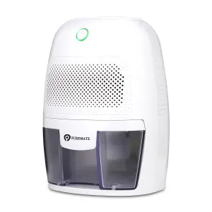 600ml Mini Dehumidifier for Damp Mould Condensation and Moisture   white