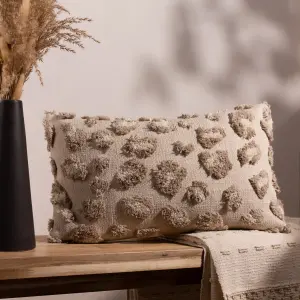 furn. Maeve Tufted Cotton Feather Rich Cushion