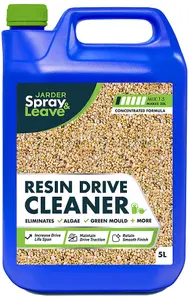 5L Jarder Resin Driveway Cleaner - Eliminates Moss, Algae and Mould - No Bleach or Acid