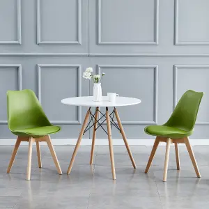 MCC Direct Eva Dining Chairs Set of 2 Green