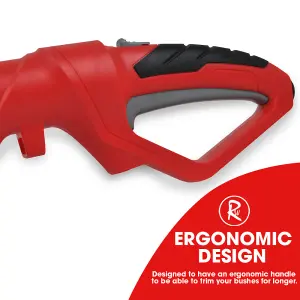 RocwooD Electric Pole Hedge Trimmer 600W 450mm Extension