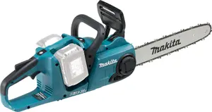 Makita DUC353CT2 Twin 18v / 36v LXT Cordless 35cm Chainsaw 2x5ah + Carry Bag