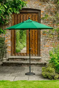 Norfolk Leisure Elizabeth Green Parasol 2.7m